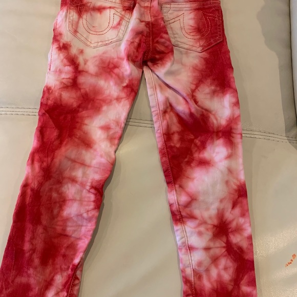 True Religion Girls Tie and dye jeggings 5y - Picture 2 of 4
